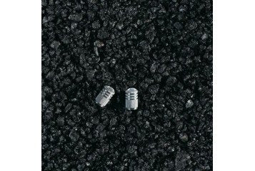 Bottari 60769 Coprivalvole in Alluminio Coppia di Moto, Cristal Nero