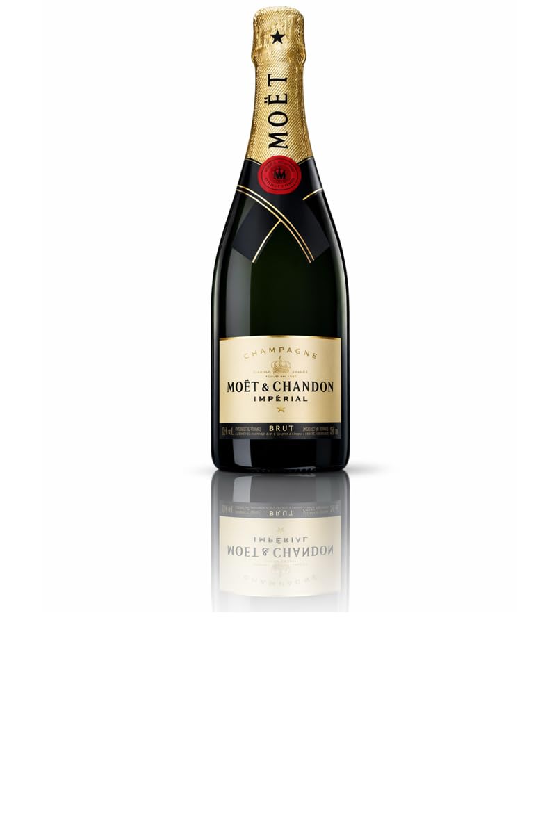 CG94 - Moët & Chandon Impérial Brut Champagne, 750 ml, 12% Vol, Confezione Global Dream da 6 Bottiglie, Vino Spumante Francese