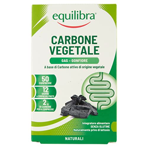 equilibra Integratori Alimentari, Carbone Vegetale,