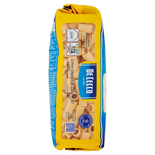 De Cecco Pasta 500 Gnocchetti Zita - [confezione da 12]