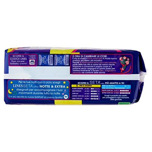 Lines Seta Ultra Notte, 11 Pezzi