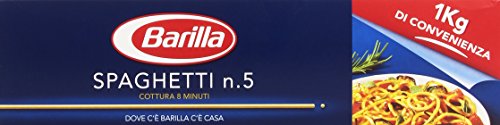 Barilla - Spaghetti n.5, Cottura 8 Minuti - 1000 g