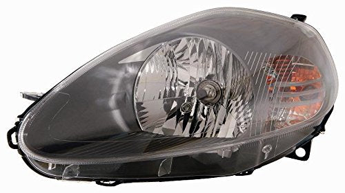 FARO DEPO - PROIETTORE H4 C/MOTORE ELETTRICO PARABOLA NERA FIAT GRANDE PUNTO '05>05/'08 - SX