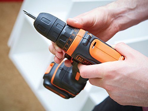 BLACK+DECKER BDCDD12-QW Trapano/avvitatore compatto 10.8V - 1.5AH