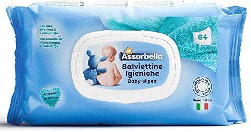3 X Assorbello Up - Salviettine Igieniche, Per Bambini - 64 Pezzi
