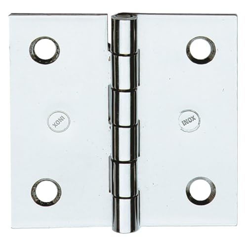 CERNIERA IN ACCIAIO INOX ART.850IN mm. 60 x 50 - pz. 2