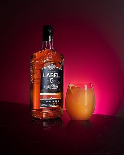 Label 5 Blended Scotch whisky Classic Black 70 cl