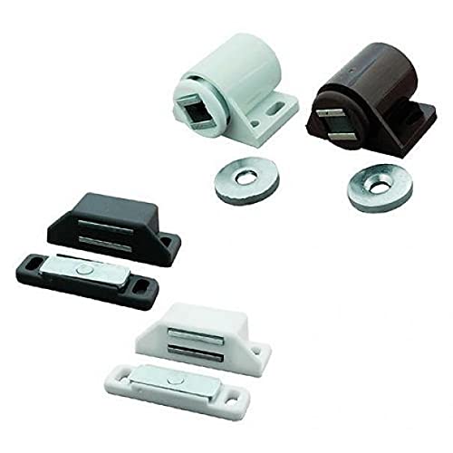 CHIUSURA MAGNETICA REGOLABILE forza 6 kg pz. 2 - bianco
