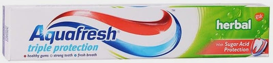 Aquafresh Triple Protection Herbal Toothpaste 75 ml x 3