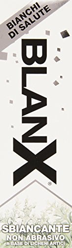 Blanx - Dentifricio Sbiancante, Non Abrasivo a Base di Licheni Artici - 75 ml