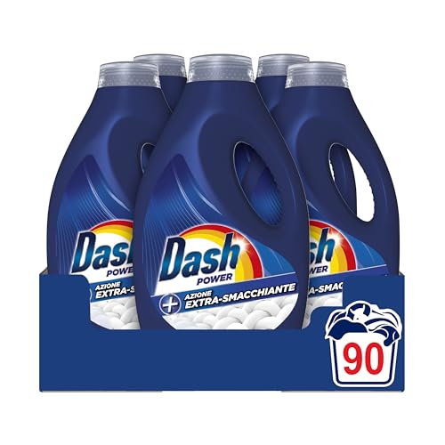 Dash Detersivo Liquido Lavatrice, Pulizia Impeccabile, Efficace anche a Freddo e in Cicli Brevi, Vari Formati e Fragranze