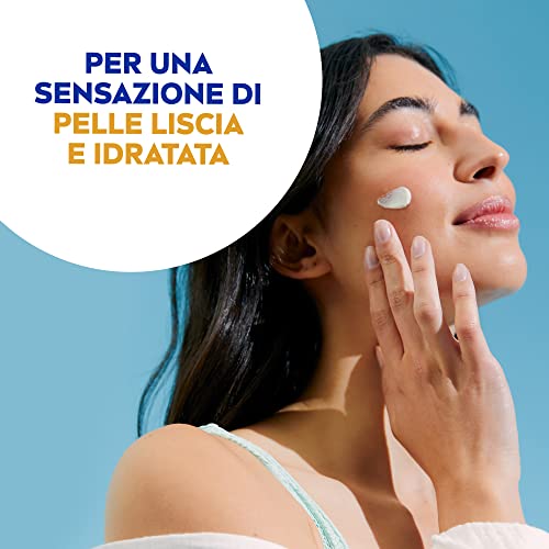 NIVEA SUN UV Viso Anti-Età FP 30 in tubetto da 50 ml, Crema viso antirughe con Coenzima Q10, Crema solare viso 30 per uso giornaliero ad azione anti-età ed antimacchia