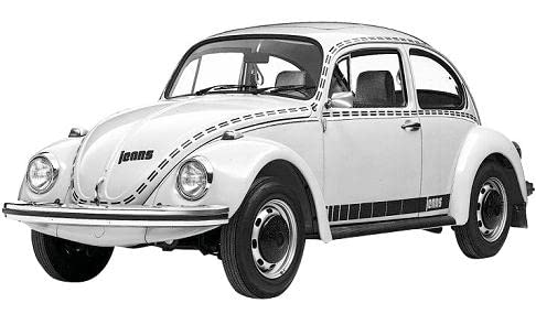 CG94 RETROVISORE Manuale Sinistra [Lato Guida] per Auto: Beetle - Maggiolino - Calotta CROMATA