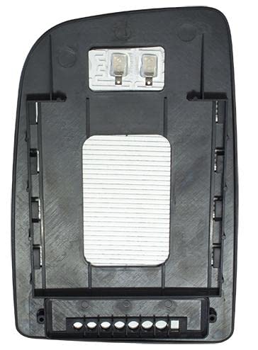 CG94 PIASTRA SPECCHIO SUPERIORE TERMICA - VETRO CURVO- ATTACCO RETTANGOLARE - PREDISPOSTO FUNZIONE SENSORE PARCHEGGIO - Posizione Destro [Lato Passeggero] Per Auto: SPRINTER