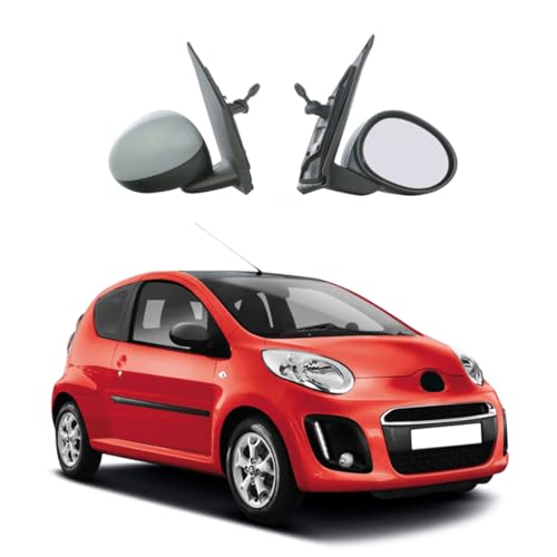 CG94 Specchietto Retrovisore Meccanico per auto CITRO-EN C1 - Calotta Nera