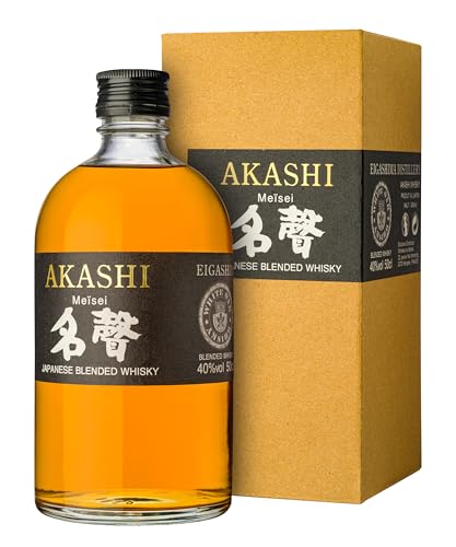 White Oak AKASHI Meïsei Japanese Blended Whisky 40% Vol. 0,5l in Giftbox