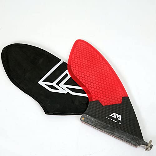 Aqua Marina Fiberglass Racing Fin, Pinna di Ricambio per SUP Unisex Adulto, Multicolore, U