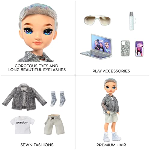 Rainbow High Fashion Doll: PRISCILLA PEREZ. Bambola Rosa con Vestito alla Moda e Oltre 10 Accessori di Gioco Colorati. Dai 4 ai 12 Anni