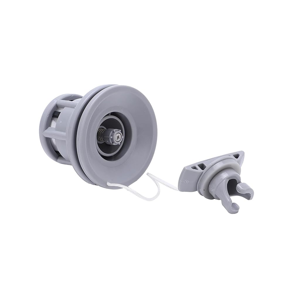 CG94 VALVOLA Universale per gommoni di Colore Grigio Foro mm 45, Diametro Esterno mm 63