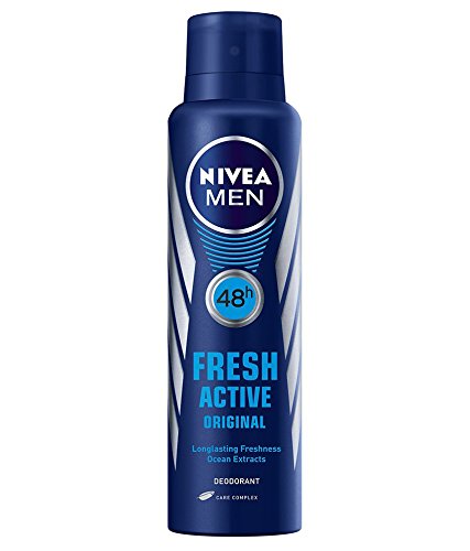 Nivea Men senza Alluminio Fresh Active, Confezione da 6