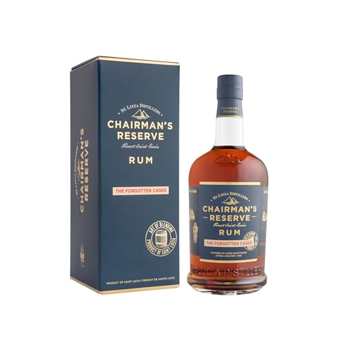 Chairman's Reserve THE FORGOTTEN CASKS Finest St. Lucia Rum 40% Vol. 0,7l in Giftbox