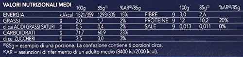 Barilla - Sedanini Rigati, Pasta Di Semola Di Grano Duro, Cottura 12 Minuti - 6 pezzi da 500 g [3 kg]