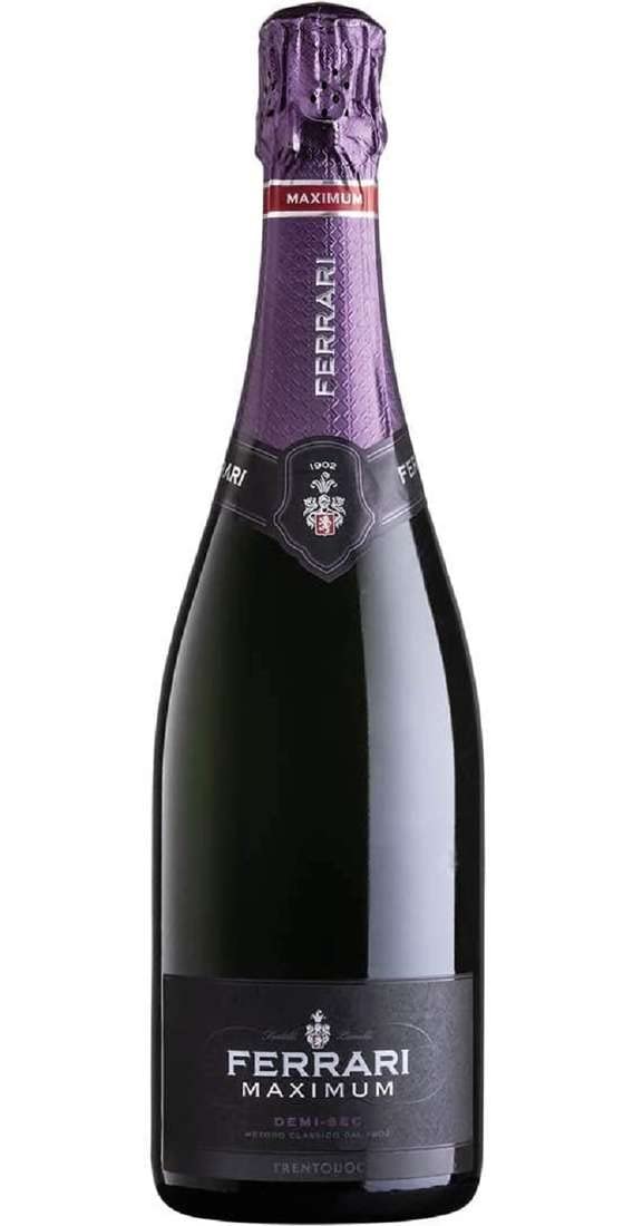 FERRARI MAXIMUM DEMI SEC TRENTODOC METODO CLASSICO [ 6 Bottiglie x 750ml ]