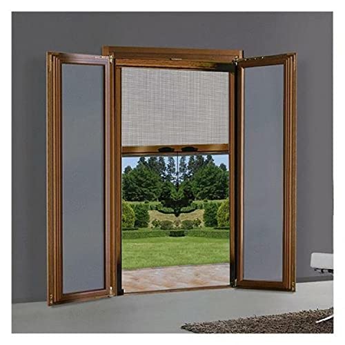 ZANZARIERA A RULLO VERTICALE PER PORTA/FINESTRA cm 80 x 250 - bronzo