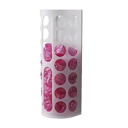 Ikea - Dispenser per sacchetti di plastica, 58 x 51 x 1 cm, colore: Bianco
