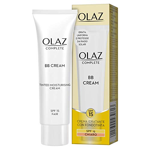 Olaz Complete BB Cream, SPF 15, Skin Perfecting Tinted Moisturiser Chiaro, 50 ml