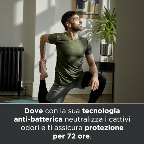 Dove Men+Care Deodorante Roll On Advanced Care Extra Fresh, Deodorante Uomo Antitraspirante Senza Alcol, con 1/4 di Crema Idratante, Protezione Fino a 72 Ore, 50 ml