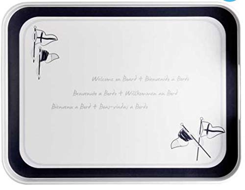 Marine Business Vassoio con Manici Welcome ON Board 40 X 30 cm