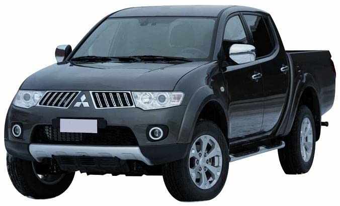 CG94 - Maniglia Portellone Mit!Subish!I L200 2005-2010 Nera Liscia Solo Leva
