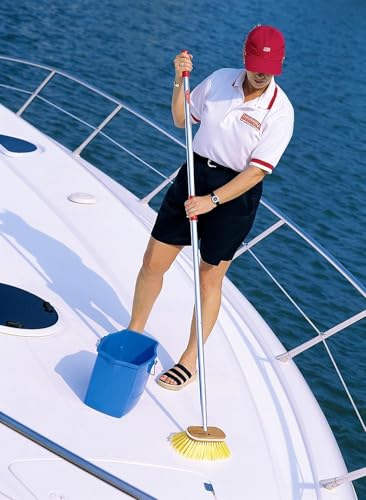 Shurhold Deck Brush with Soft Yellow Polystyrene Bristles