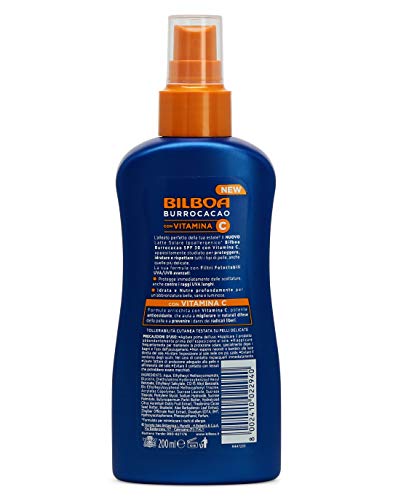 Bilbo, Crema Solare con Protezione, Crema con Vitamina C, Texture Leggera, Azione Antietà e Antimacchie, Crema Idratante, Non Unge, Protezione Resistente all'Acqua