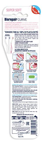 Biorepair, Spazzolino Gengive con Setole Super Soft, Antibatterico - Pacco da 12 pezzi