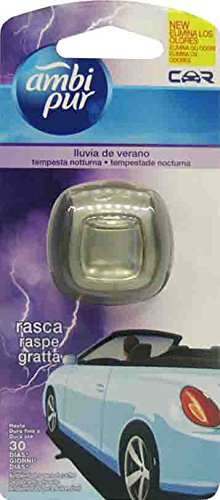 6 x AMBIPUR Deod.Auto Usa&Getta Tempesta Notturna 30 Giorni 2 Ml