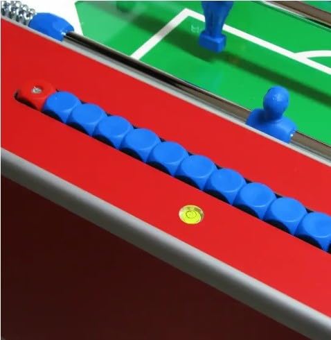 CG94 - Segnapunti a Cubetti per Calciobalilla | 10 Cubetti Rossi | 10 Cubetti Blu | 2 Astine Nere | 4 Viti | Plastica Resistente, Rosso-Blu, S