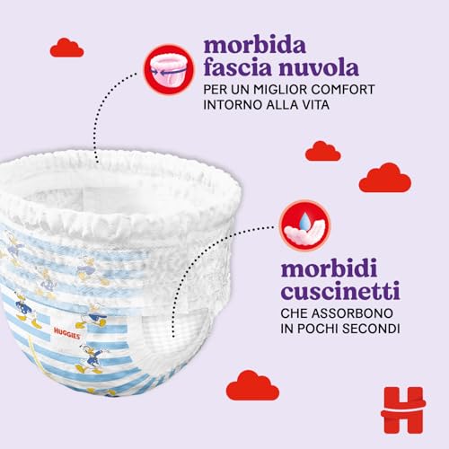 Huggies Little Movers Pannolini Mutandina Disney