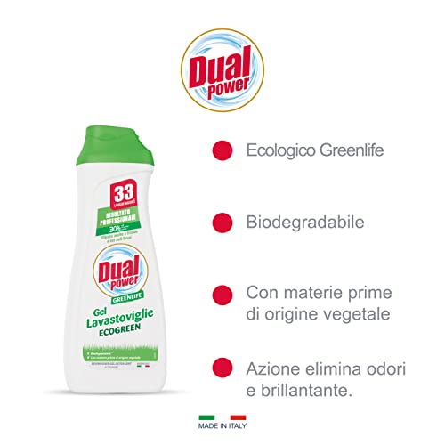 Dual Power, Gel Lavastoviglie Ecologico