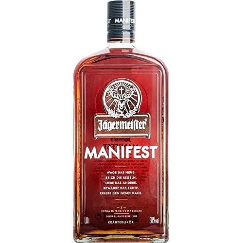 JAGERMEISTER MANIFEST HERBAL LIQUEUR 1 LT