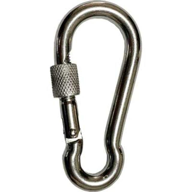 MOSCHETTONE CON GHIERA INOX mm 80