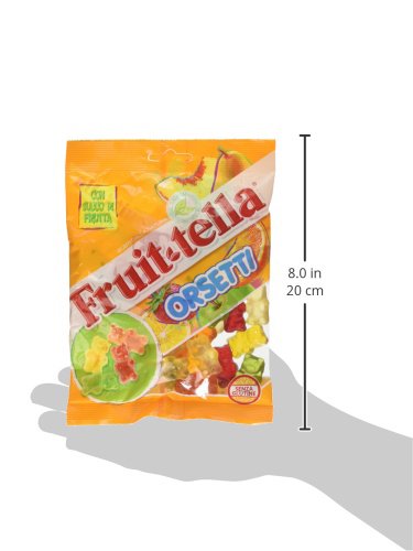 Fruittella Orsetti, Caramella Gommosa, Frutti Assortiti, 12 buste da 175 g [2100 g]