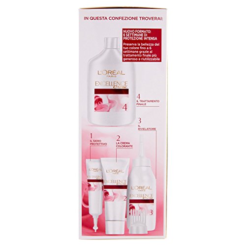 l'Oréal Paris Excellence Crema Colorante Triplo Trattamento Avanzato, 5.3 Castano Chiaro Dorato