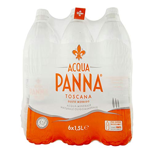 Acqua Panna, Acqua Minerale Naturale - 6 bottiglie da 1.5 L