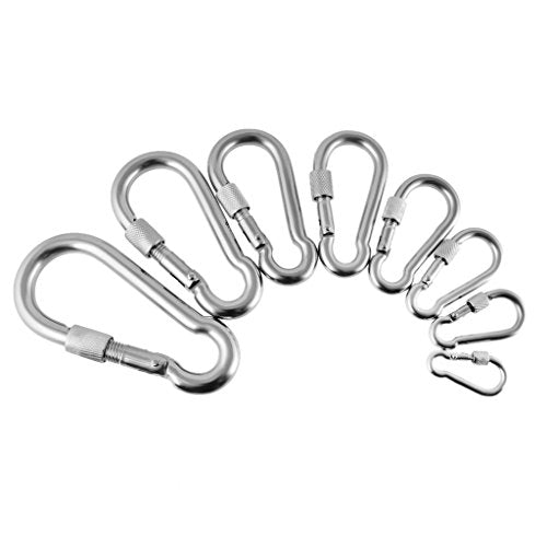 Moschettone in acciaio inox, moschettone per barche a vela