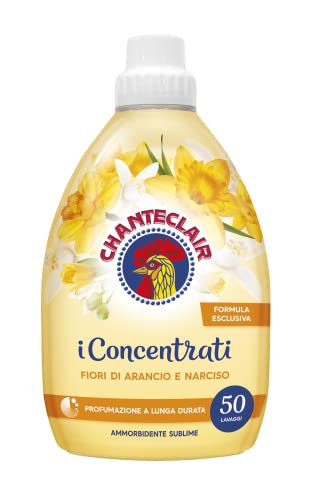 Chanteclair - Ammorbidente "I Concentrati", Fiori d'Arancio e Narciso, Protegge la morbidezza del bucato, Profumo Intenso e Persistente sui Capi