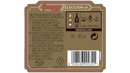 Pampero Ron Añejo Selección Rum - 700 ml