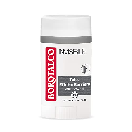 Borotalco, Deodorante Stick, Formula Senza Alcool - Formato da 40 ml