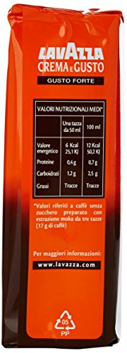 Lavazza Caffè Macinato Crema e Gusto Forte, 2 x 250g